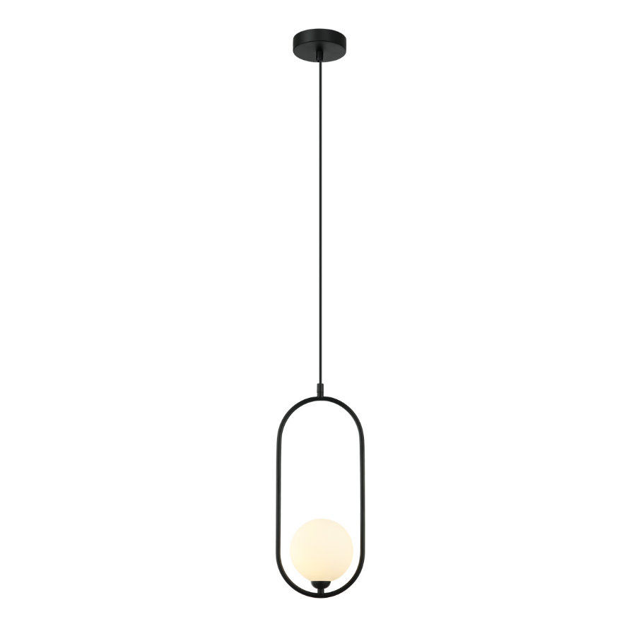 Stylowa lampa wisząca LUPUS PND 3965 1 BK Czarny ALL PRODUCTS