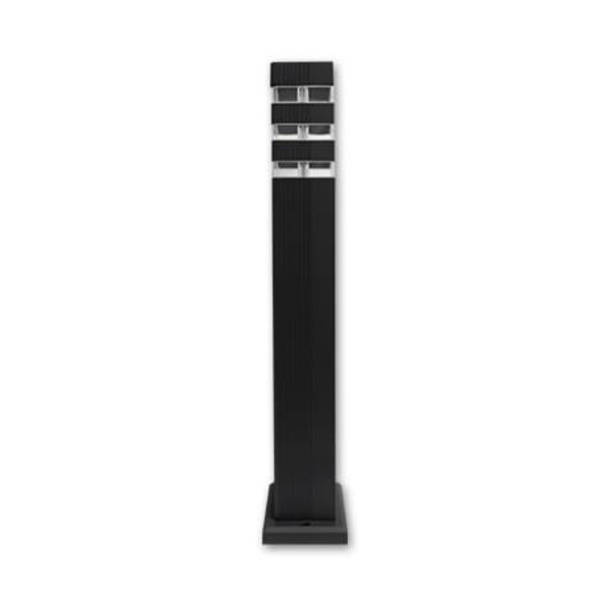 Outdoor Post With Sensor Rio Sensor Black 65cm 