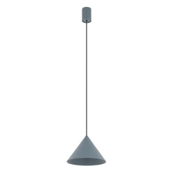 Lampa wisząca ZENITH S wys.130cm szer.20.5cm GU10 IP20 | Umbra blue 11491