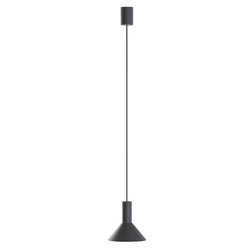 Lampa wisząca HERMANOS A BLACK szer. 18cm GU10 | czarny  8105