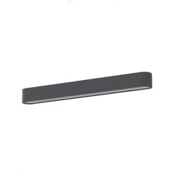 Kinkiet SOFT WALL LED GRAPHITE T8 63cm LED TUBE T8 | grafitowy 7528