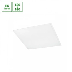 ALGINE PANEL BACKLIGHT 40W NW 230V 120st IP20      620x620x28 BIAŁY