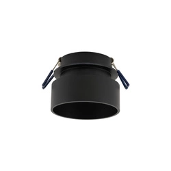 Lampa punktowa podtynkowa SHINE wys.6cm szer.8cm GU10 IP20 | Czarny 11348