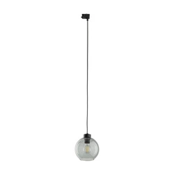 Lampa wisząca do szyny 3F TRACER CUBUS GRAFIT 1XE27 dług.164cm szer.18cm | Graphite 10686