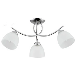 Lampa sufitowa do salonu MARISA 3x E27 wys. 27cm | chrom