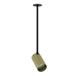 Lampa punktowa podtynkowa MONO SURFACE LONG M 39cm GU10 | mosiężny 7742