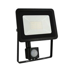 NOCTIS LUX 2 SMD 230V 30W IP44 WW BLACK WITH SENSOR