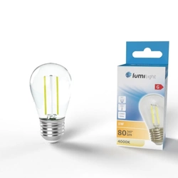 Żarówka LED  FLM ST45 E27 1W | barwa neutralna