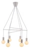 Lampa wisząca ALTO 36-70920 biała matowa 6x40W E27