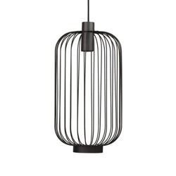 Lampa wisząca CAGE BLACK klatka czarna 6844