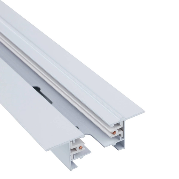 Podtynkowy profil szyna PROFILE RECESSED TRACK biała 2m 9014