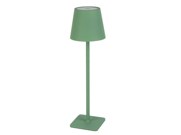 Lampa stołowa akumulatorowa ściemnialna TAZA CCT DIMM 3,5W 400lm IP54 | zielony