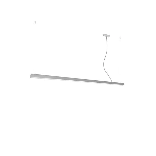 Lampa wisząca PINNE, 200 cm, szara, 50W LED, barwa neutralna 4000K, TH.233