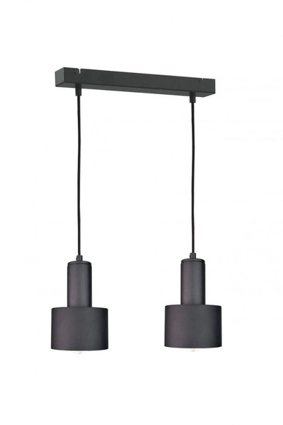 Lampa wisząca 2xE27 LUCE BLACK