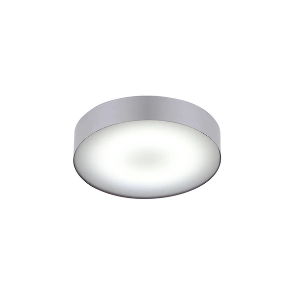 Plafon ARENA SILVER LED 40cm 18W barwa neutralna 4000K | srebrny 10183