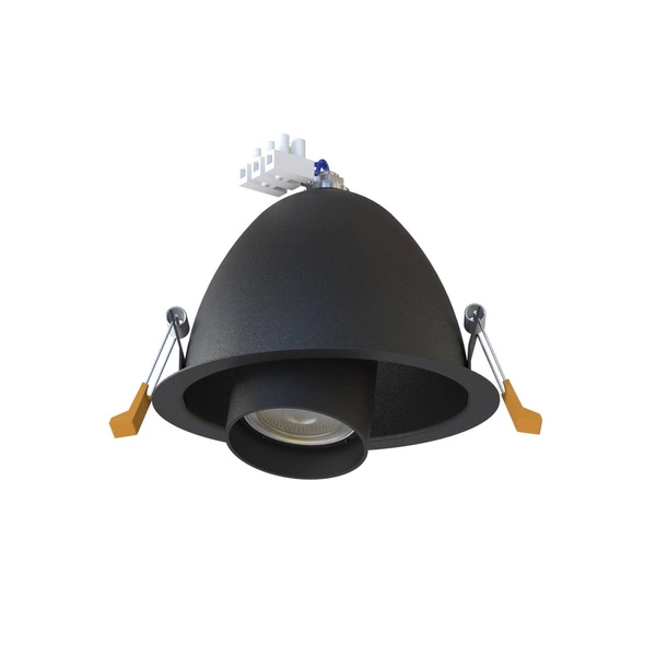 Lampa sufitowa wpuszczana DOT czarny śr. 13,7cm 8826