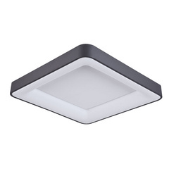 Plafon Giacinto dł. 60cm 50W LED ciepła biel 3000K | czarny