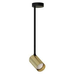 Lampa punktowa natynkowa MONO LONG M wys. 36cm GU10 | mosiężny 7732