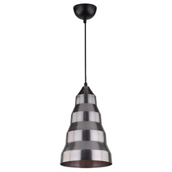 Lampa wisząca VESUVIO 31-58577 szary/czarny 1x40W E27