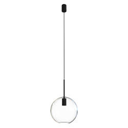 Lampa wisząca SPHERE L śr.25 cm E27 | czarny