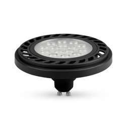 LED ES111 / GU10 9W ciepła 3000K kąt 30st BL