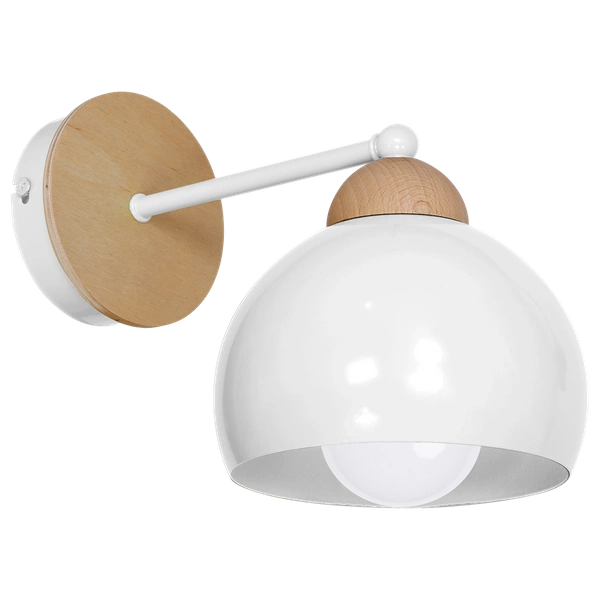 Kinkiet nowoczesny kula DAMA biały