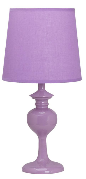 Lampa stołowa/nocna BERKANE 41-11756 fioletowa 1x40W E14