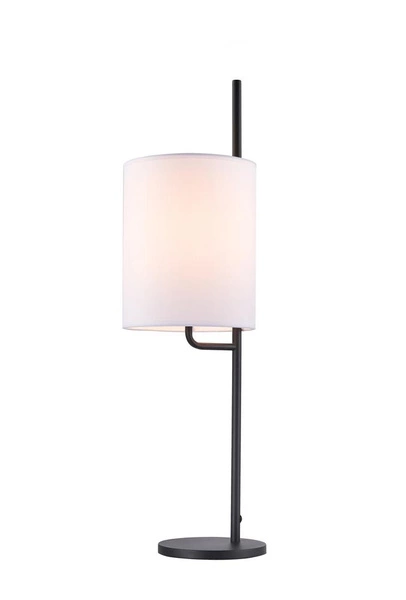 Lampa stołowa TOKYO LEDEA, 50501138, czarny/biały, 1x40W E27