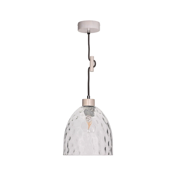 Lampa wisząca AURA przeźroczysta 30cm 1458132