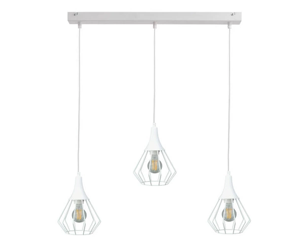 Lampa wisząca 3xE27 SELENE WHITE