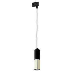 Lampa zwis do szyny 3 fazy TRACER 6064 1xGU10 | czarny zloty