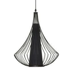 Lampa wisząca KAREN black śr:40cm 4607