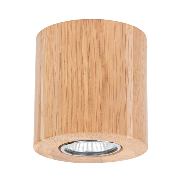 Wooddream Round Lampa Sufitowa 1xGU10 Max.6W Dąb Olejowany