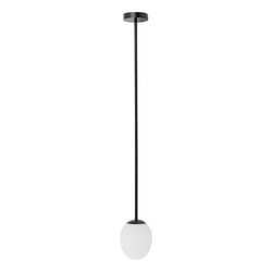 Lampa wiszącza do łazienki ICE EGG A G9 25W wys. 99cm | czarny 8124