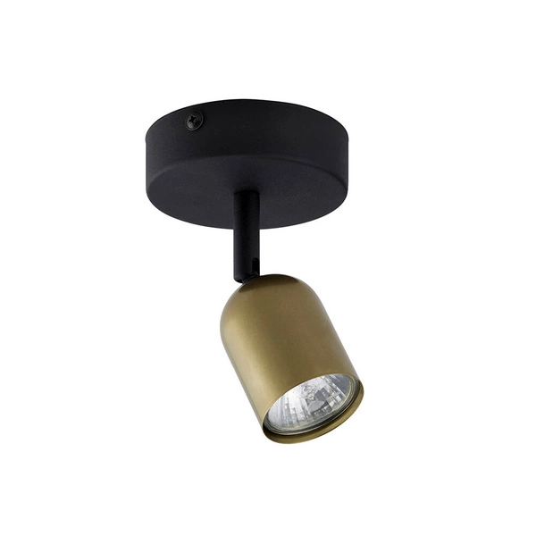 Lampa sufitowa TOP 3301 1xGU10 czarny/złoty 3301