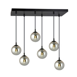 Lampa wisząca Emibig COSMO 6 BL GRAFIT 712/6