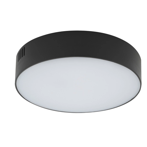 Plafon LID ROUND LED 16cm 25W barwa neutralna 4000K | czarny 10416