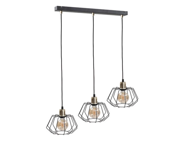 Lampa wisząca 3xE27 LUNA GOLD