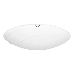 Lampa sufitowa Sydney w zestawie 1xLED 2600lm 2700K 30W Chrom Metal/Biało-Przezroczyste Szkło 4235112