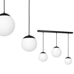 Nowoczesna lampa wisząca listwa LIMA BLACK 3xE14 MLP6524