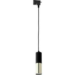 Lampa zwis do szyny TRACER 4403 1xGU10 czarny/złoty