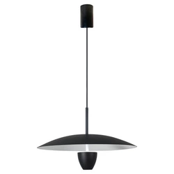 Lampa wisząca Ufo M czarna LED CCT