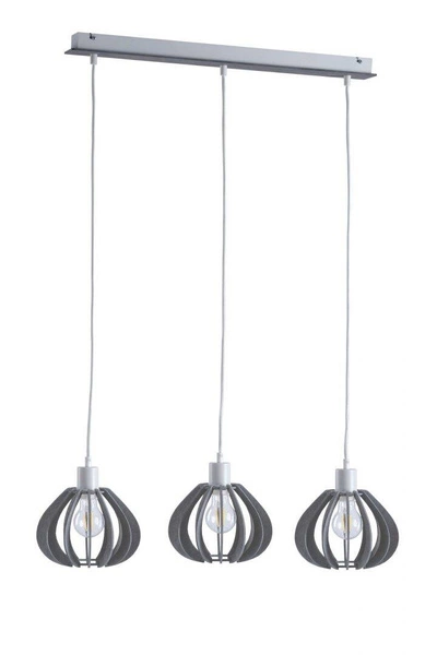 Lampa wisząca 3xE27 NICOLETA GREY 835