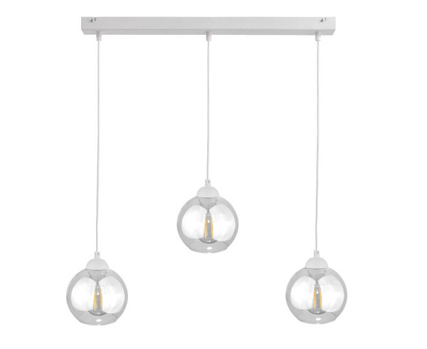 Lampa wisząca 3xE27 MIRAGE WHITE