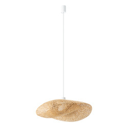 Lampa wisząca HAVANA M szer. 60cm E27 | naturalne drewno