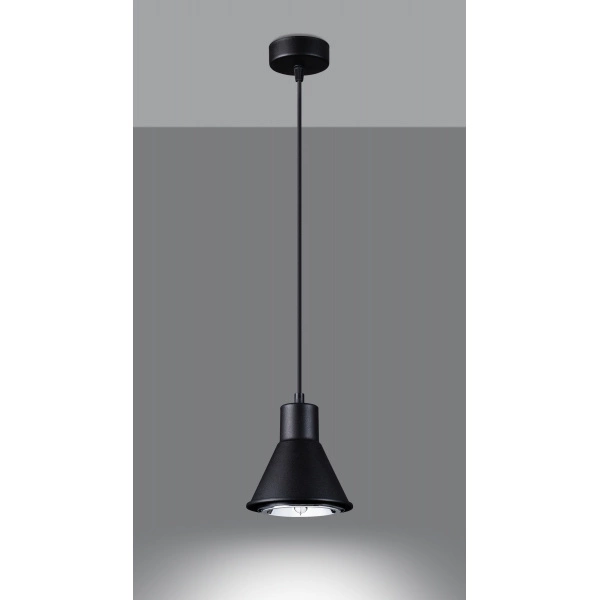 Lampa wisząca TAZILA 1 SL.0989 czarna 1xGU10/ES111