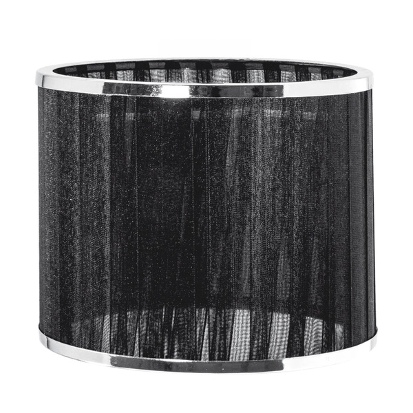 Lampa Wisząca Anina 3xE14 Max.25W Czarny Metal/Przezroczysty Kabel PCV/Czarno-Chromowy Klosz 17931304