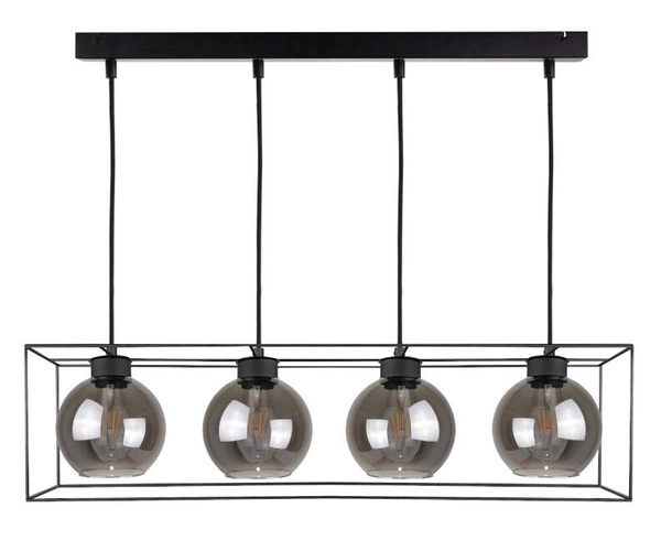 Lampa wisząca 4xE27 ARKAS LONG SMOKY