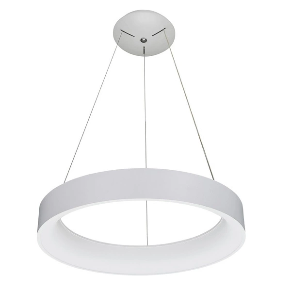 Lampa wisząca Chiara śr. 60cm 42W LED ciepła biel 3000K | biały