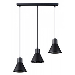 Lampa wisząca TAZILA 3 SL.0990 czarna 3xGU10/ES111